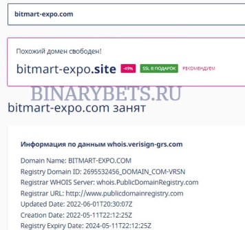 Bitmart Expo отзывы лохотрон